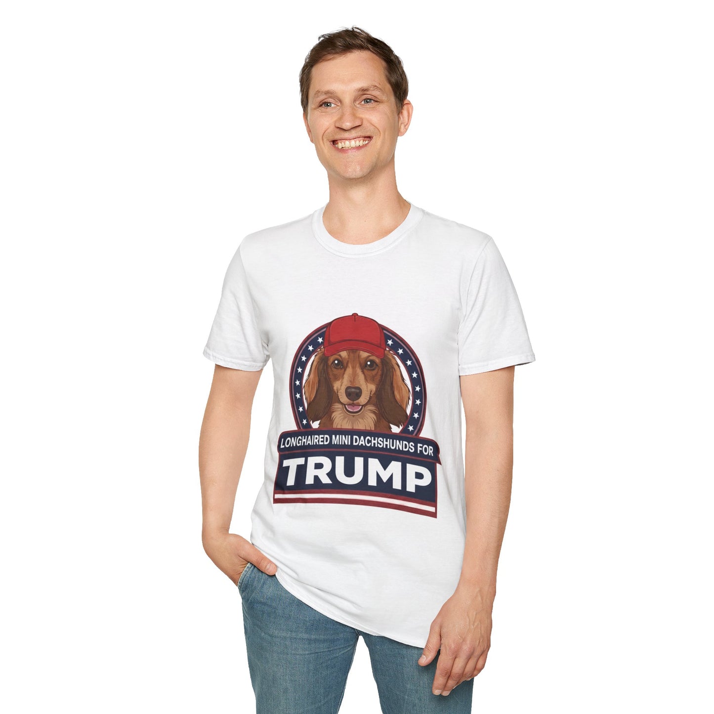 Longhaired Mini Dachshunds for Trump T-Shirt