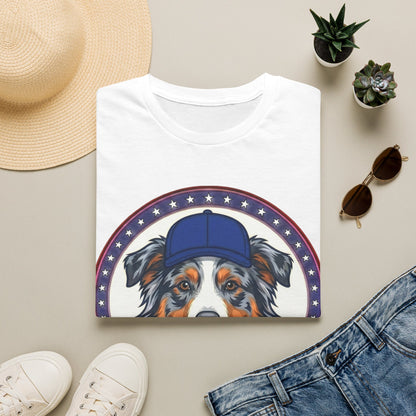 Australian Shepherds for Obama T-Shirt — Political Pro-Australian Shepherd Graphic Tee