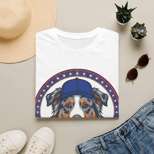 Australian Shepherds for Obama T-Shirt — Political Pro-Australian Shepherd Graphic Tee