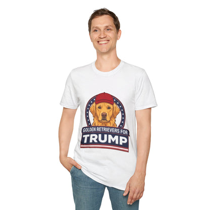 Golden Retrievers for Trump T-Shirt