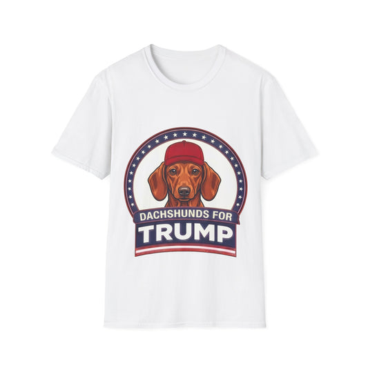 Dachshunds for Trump T-Shirt | Political Dog Design