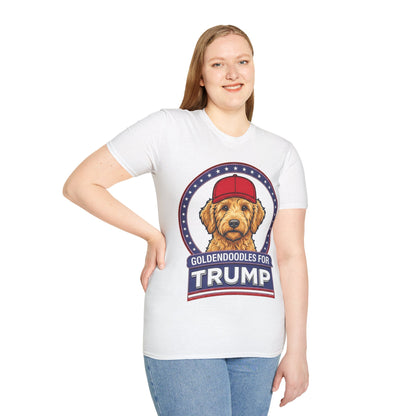 Goldendoodles for Trump T-Shirt — Pro-Trump Dog Lover Tee