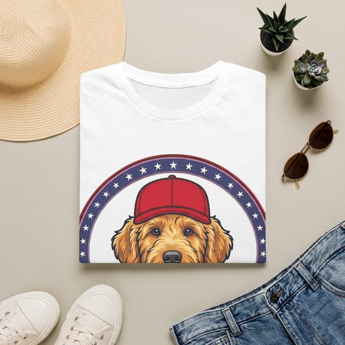Goldendoodles for Trump T-Shirt — Pro-Trump Dog Lover Tee