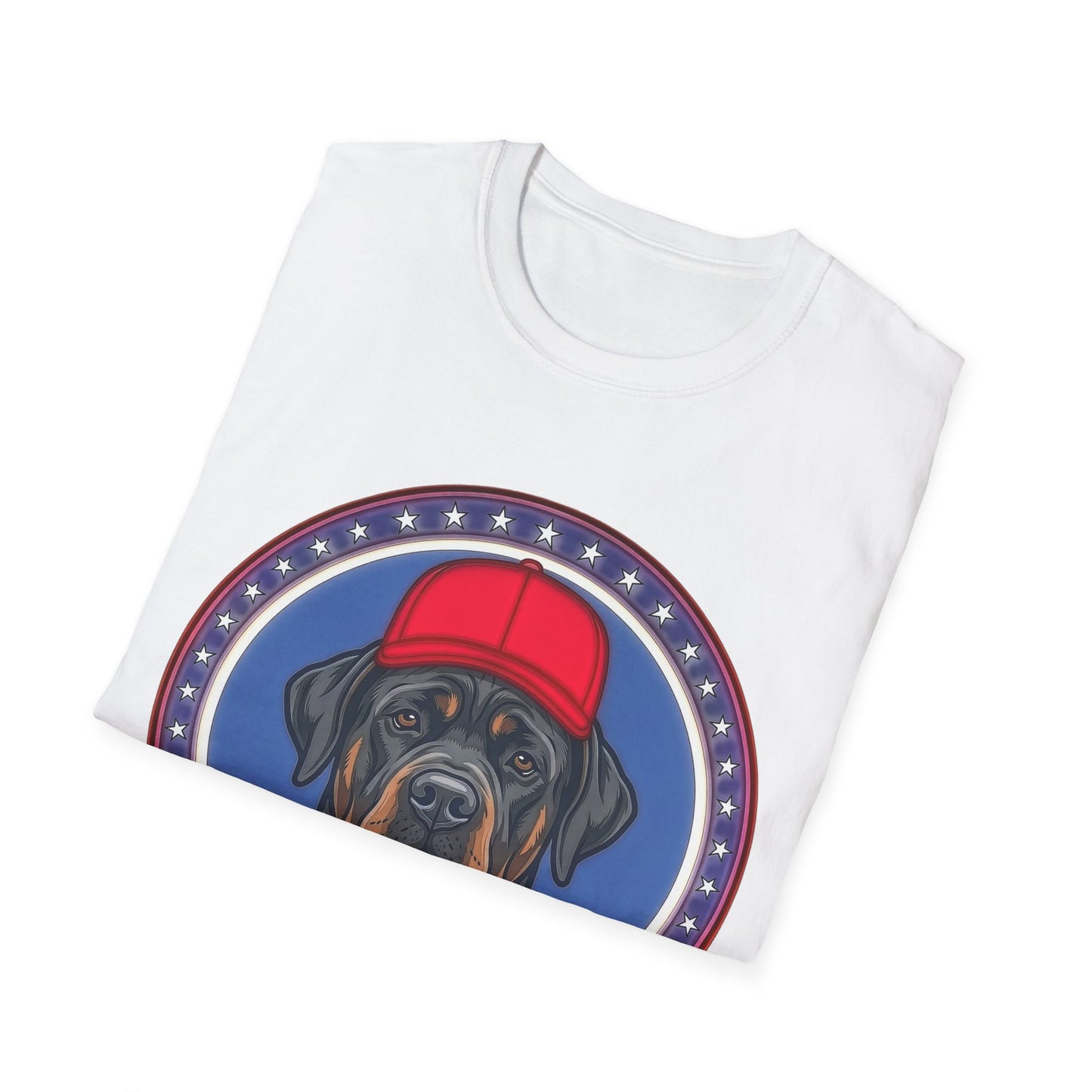 Cane Corso Trump Design T-Shirt | Political Dog Portrait
