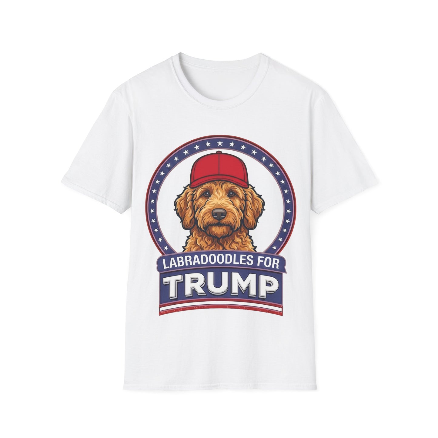 Labradoodles for Trump T-Shirt — Political Pro-Labradoodle Graphic Tee