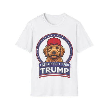 Labradoodles for Trump T-Shirt — Political Pro-Labradoodle Graphic Tee