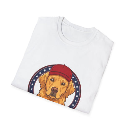 Golden Retrievers for Trump T-Shirt