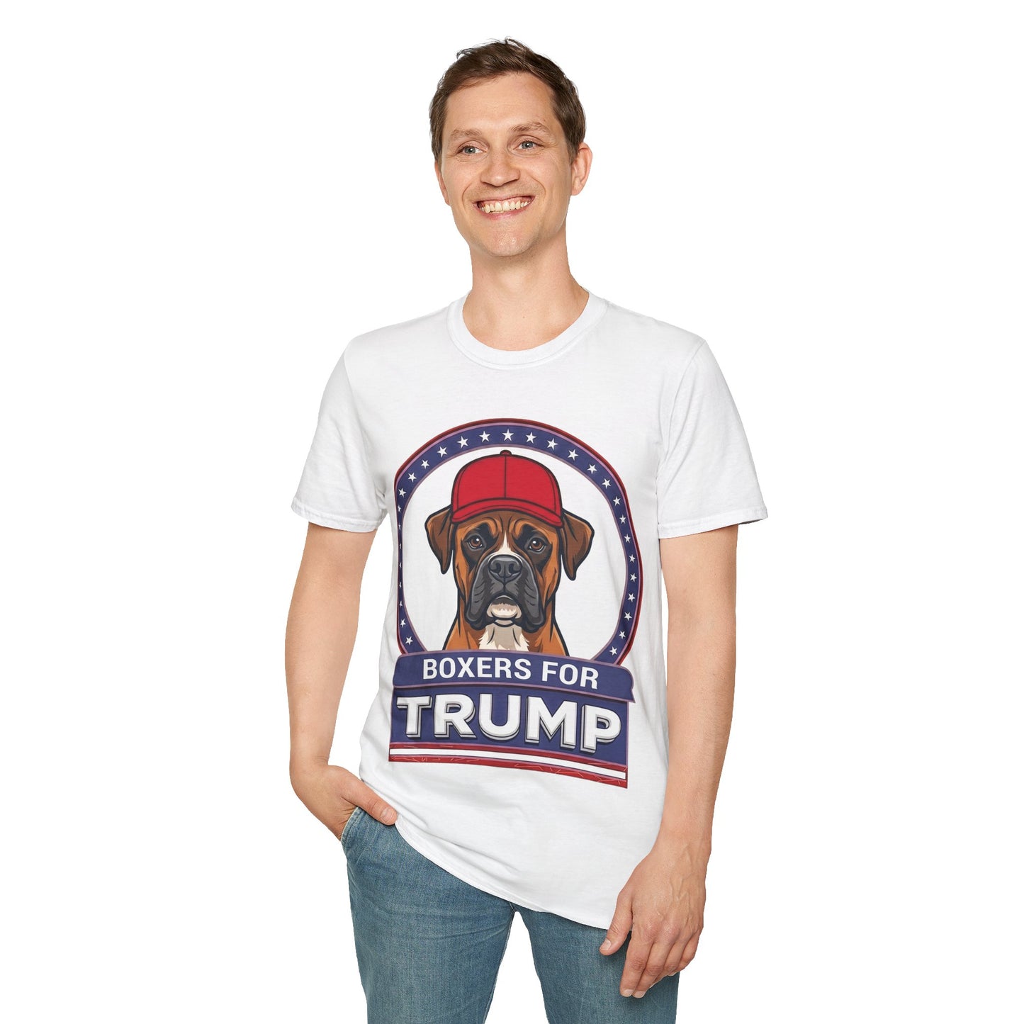 Boxers for Trump T-Shirt — Political Statement Tee