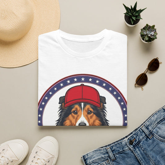 Shelties for Trump T-Shirt — Political Pro-Sheltie Graphic Tee