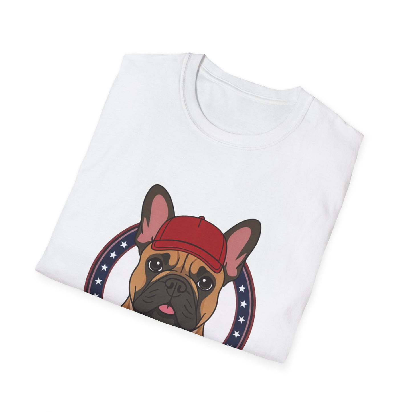 French Bulldogs for Trump T-Shirt | Political Dog Design