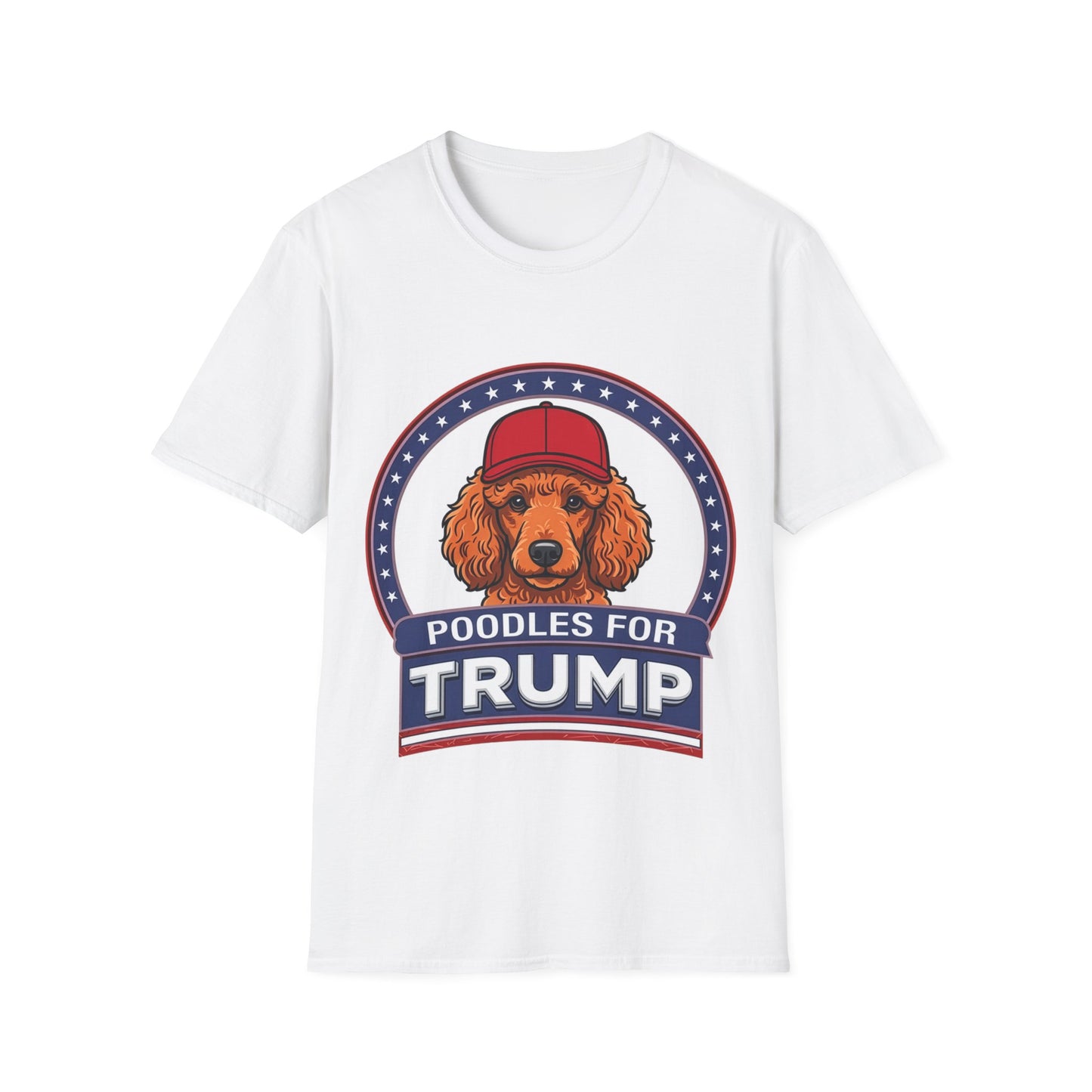 Poodles for Trump T-Shirt — Pro-Trump Political Graphic Tee