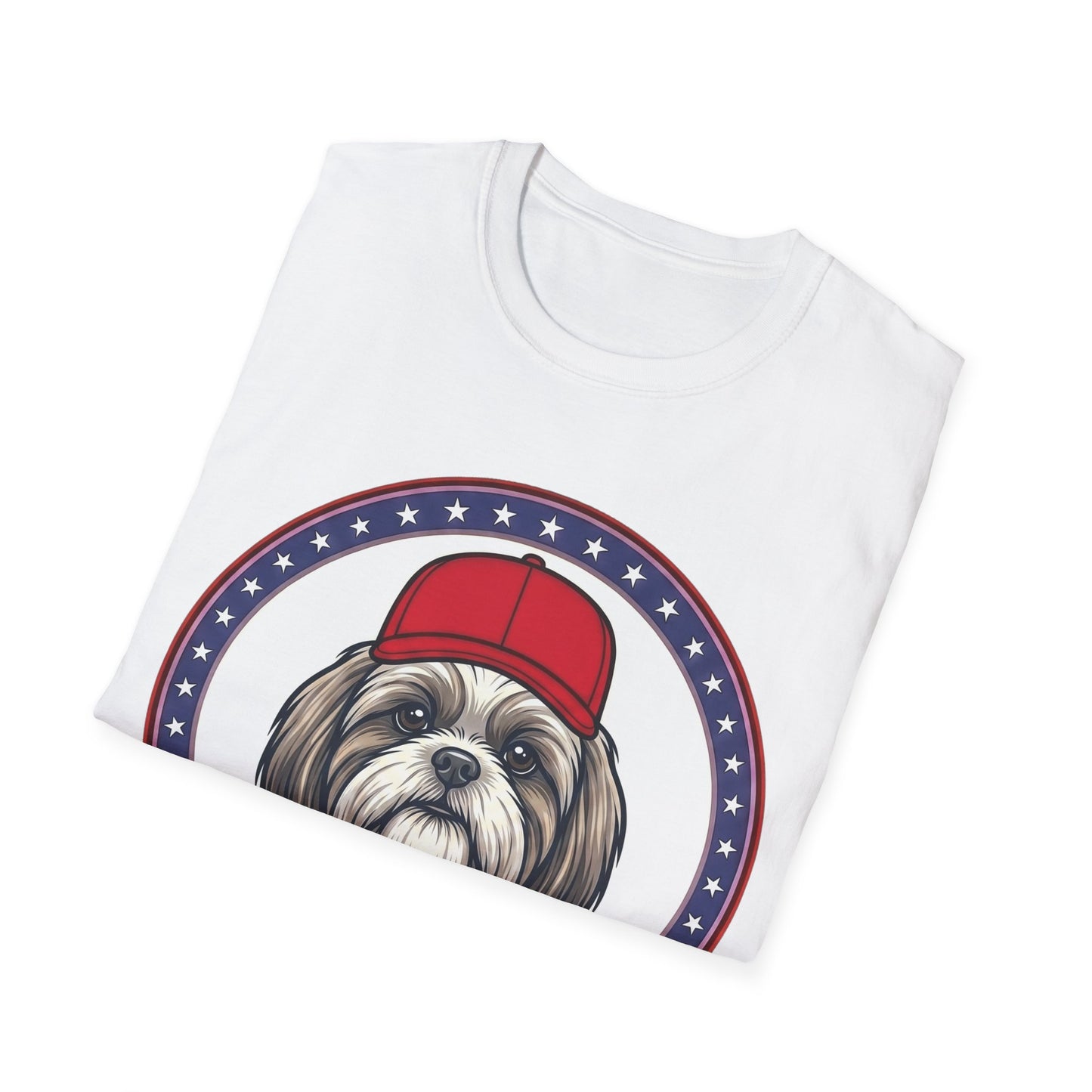 Shih Tzus for Trump T-Shirt — Pro-Trump Dog Lover Tee