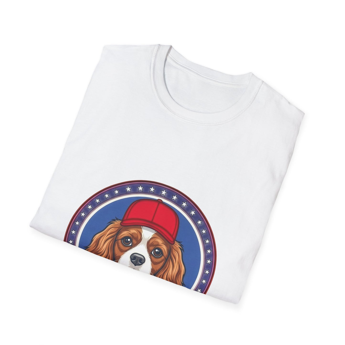 Cavalier King Charles Spaniels for Trump T-Shirt | Political Dog Design