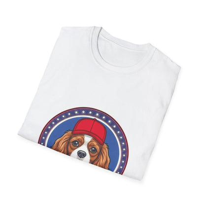 Cavalier King Charles Spaniels for Trump T-Shirt | Political Dog Design