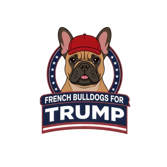 French Bulldogs for Trump T-Shirt | Political Dog Design