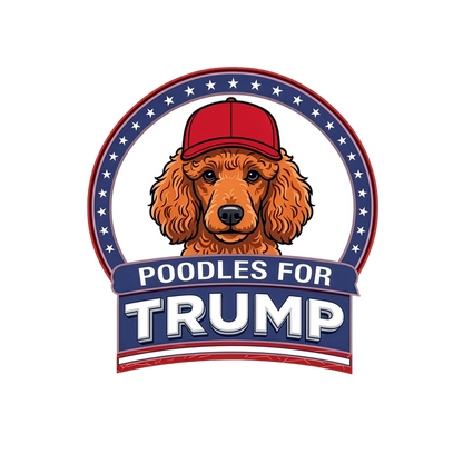 Poodles for Trump T-Shirt — Pro-Trump Political Graphic Tee