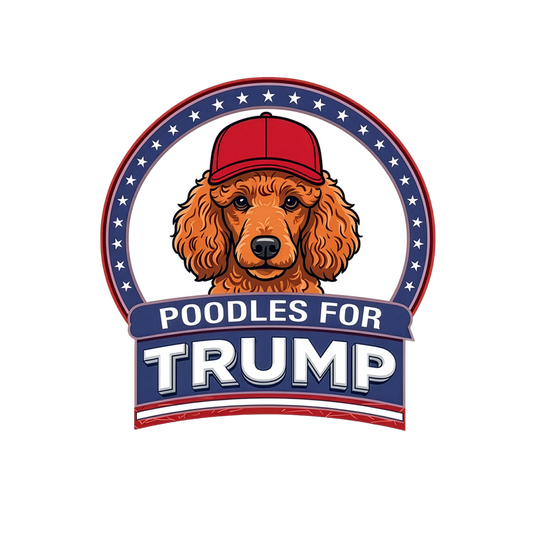 Poodles for Trump T-Shirt — Pro-Trump Political Graphic Tee