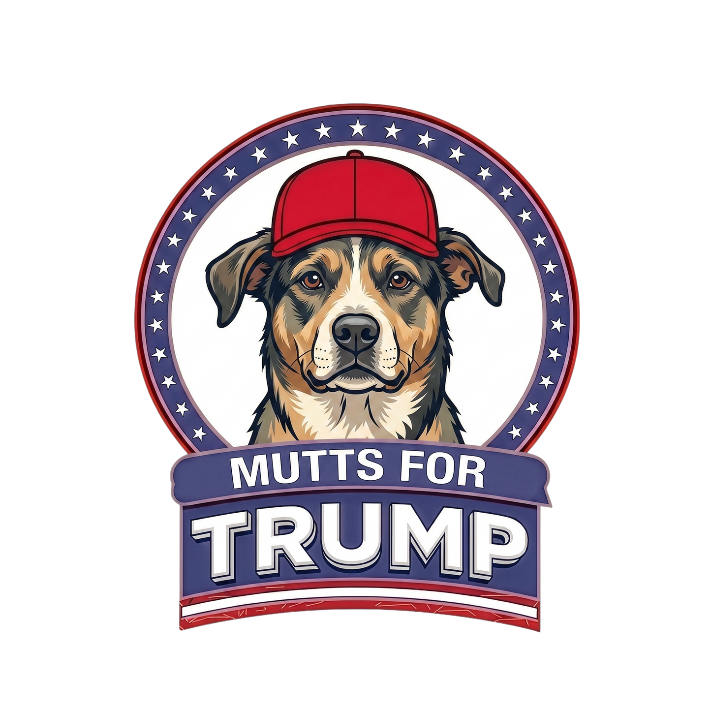 Mutts for Trump T-Shirt — Political Pro-Mutt Graphic Tee