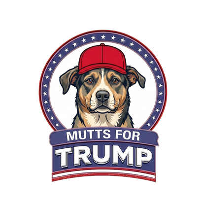 Mutts for Trump T-Shirt — Political Pro-Mutt Graphic Tee