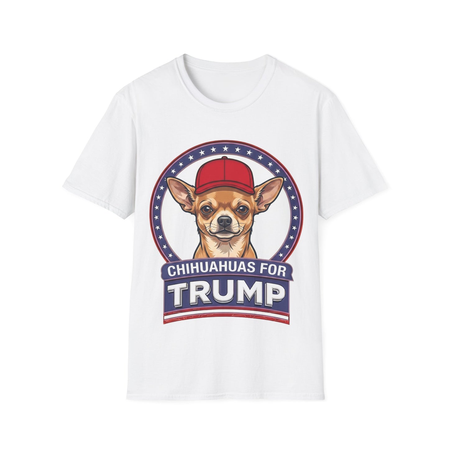 Chihuahuas for Trump T-Shirt — Political Pro-Chihuahua Graphic Tee