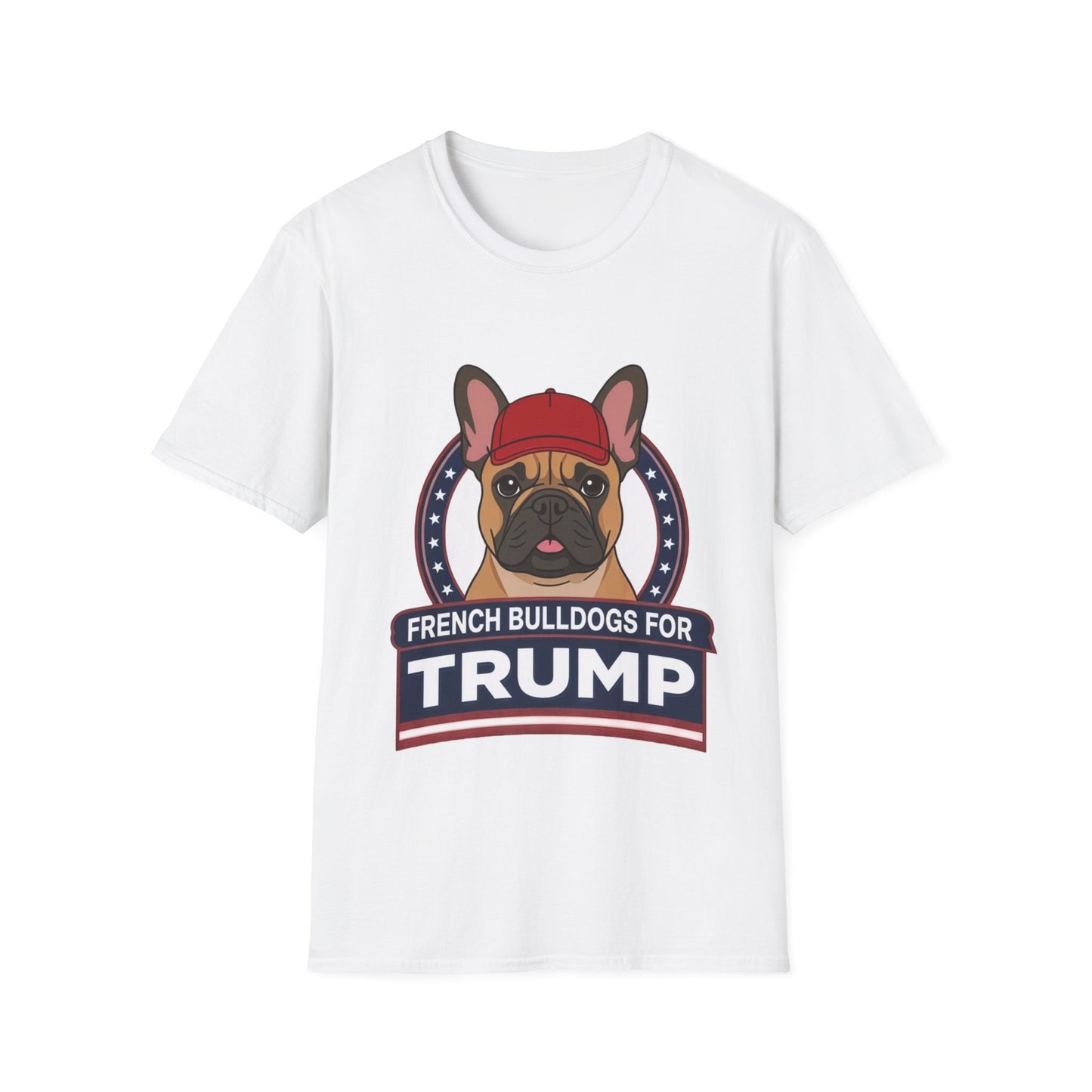 French Bulldogs for Trump T-Shirt | Political Dog Design
