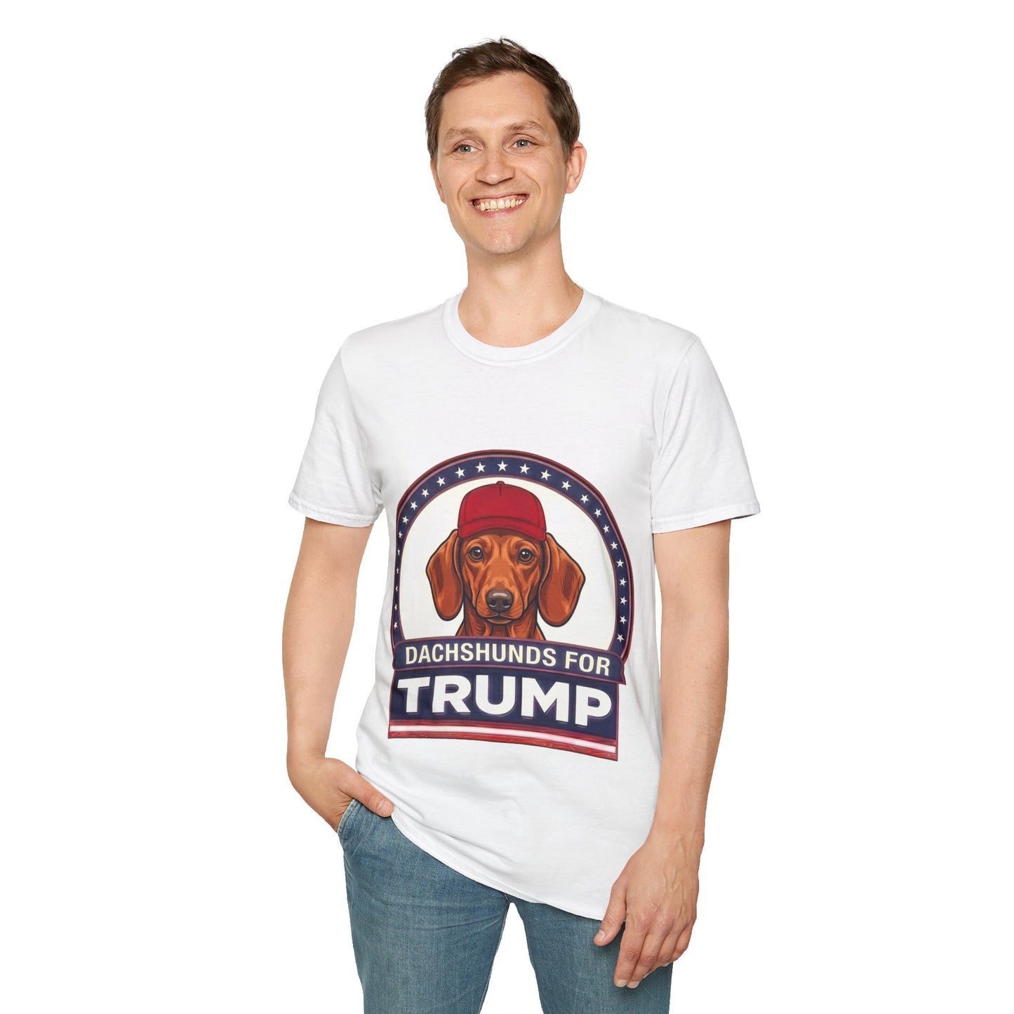 Dachshunds for Trump T-Shirt | Political Dog Design