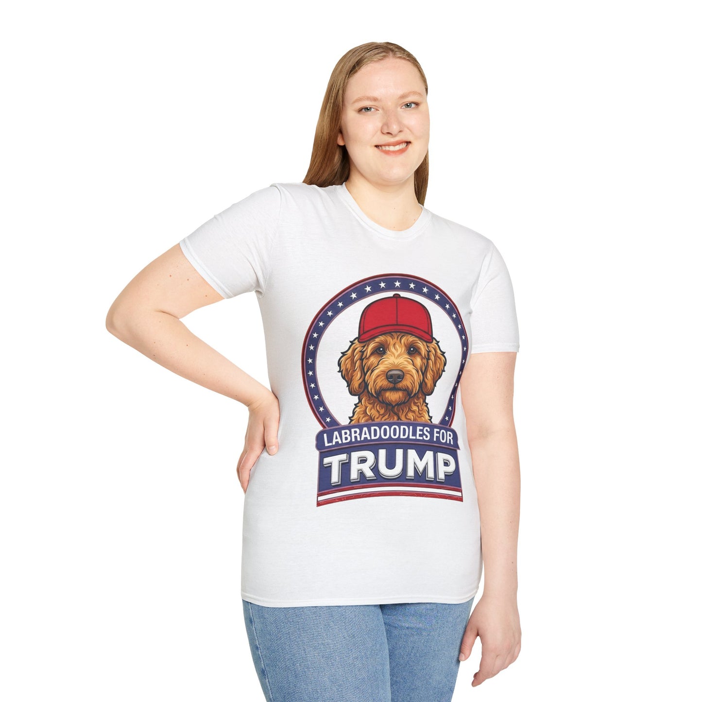 Labradoodles for Trump T-Shirt — Political Pro-Labradoodle Graphic Tee