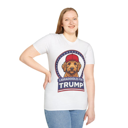 Labradoodles for Trump T-Shirt — Political Pro-Labradoodle Graphic Tee