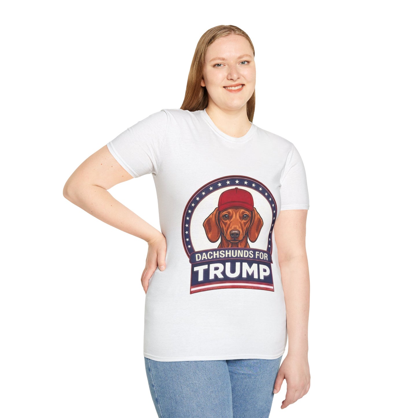 Dachshunds for Trump T-Shirt | Political Dog Design