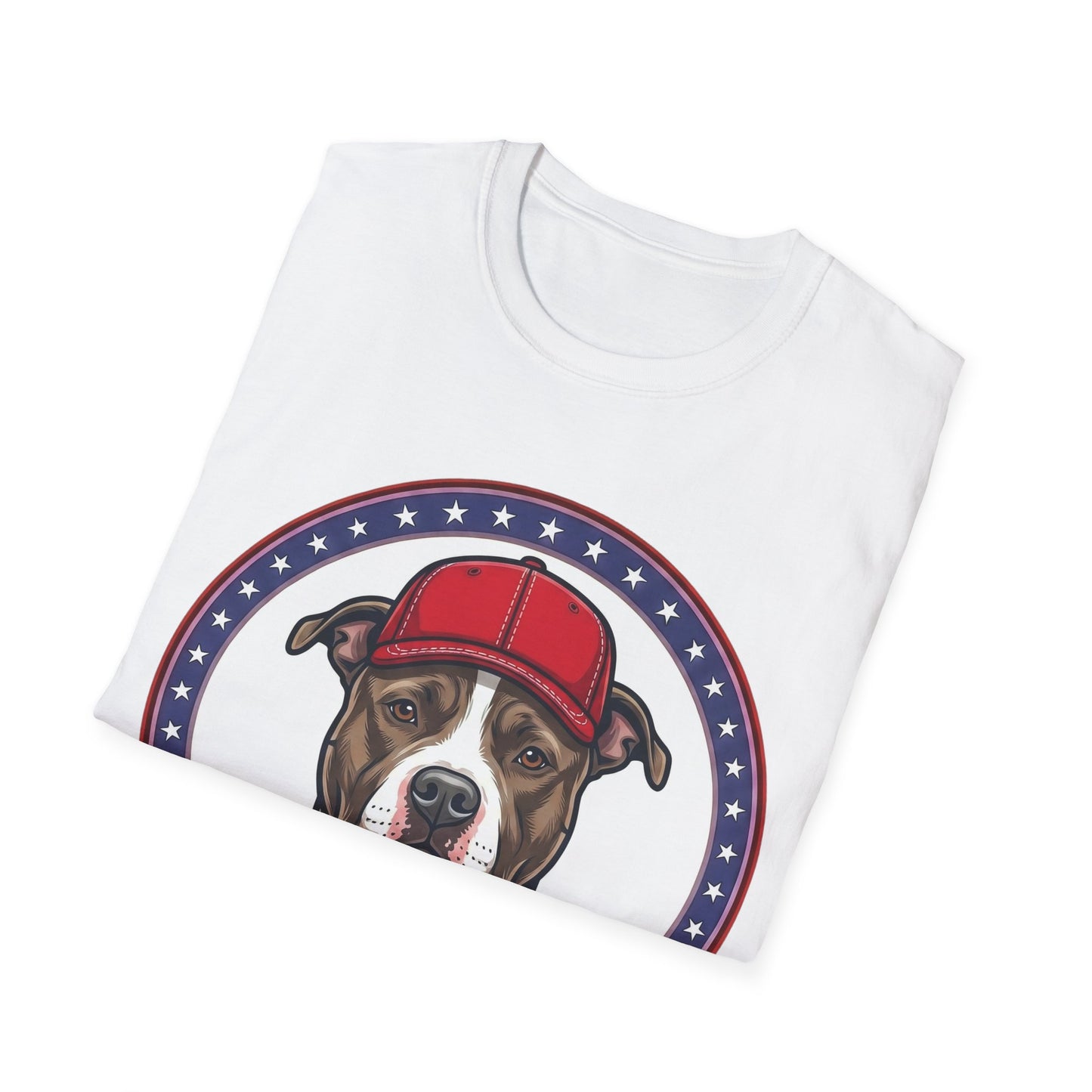 Pit Bulls for Trump T-Shirt — Political Pro-Pit Bull Graphic Tee