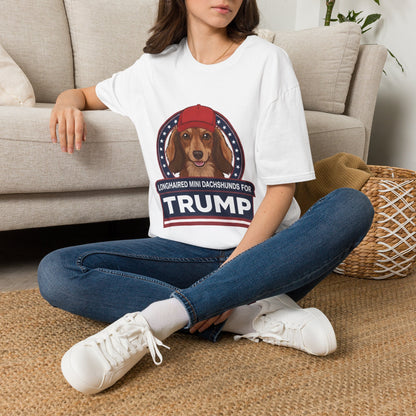 Longhaired Mini Dachshunds for Trump T-Shirt