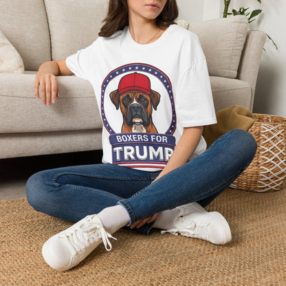 Boxers for Trump T-Shirt — Political Statement Tee