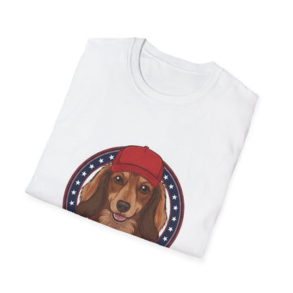 Longhaired Mini Dachshunds for Trump T-Shirt