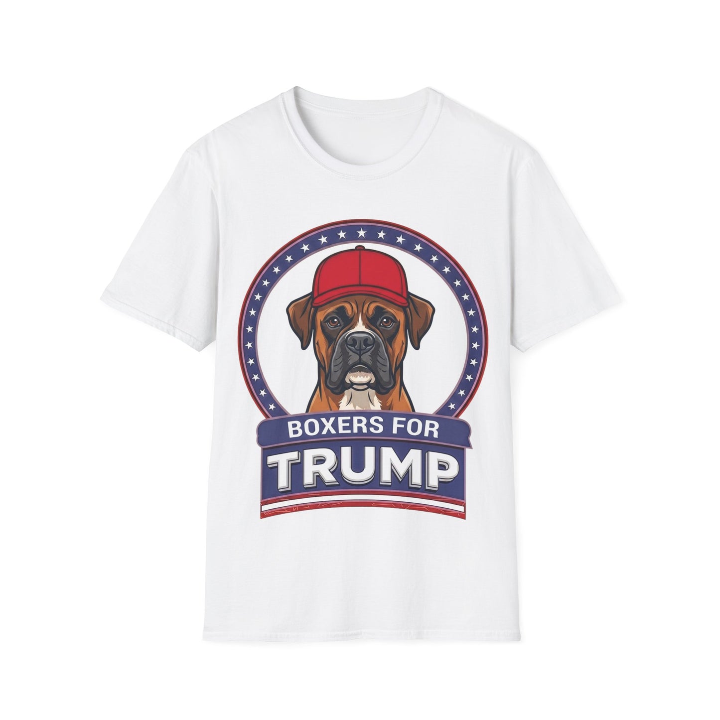 Boxers for Trump T-Shirt — Political Statement Tee