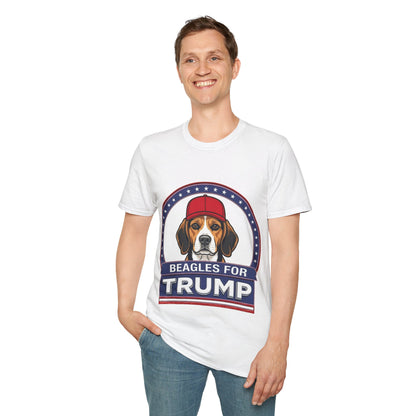 Beagles for Trump T-Shirt | Political Dog Design
