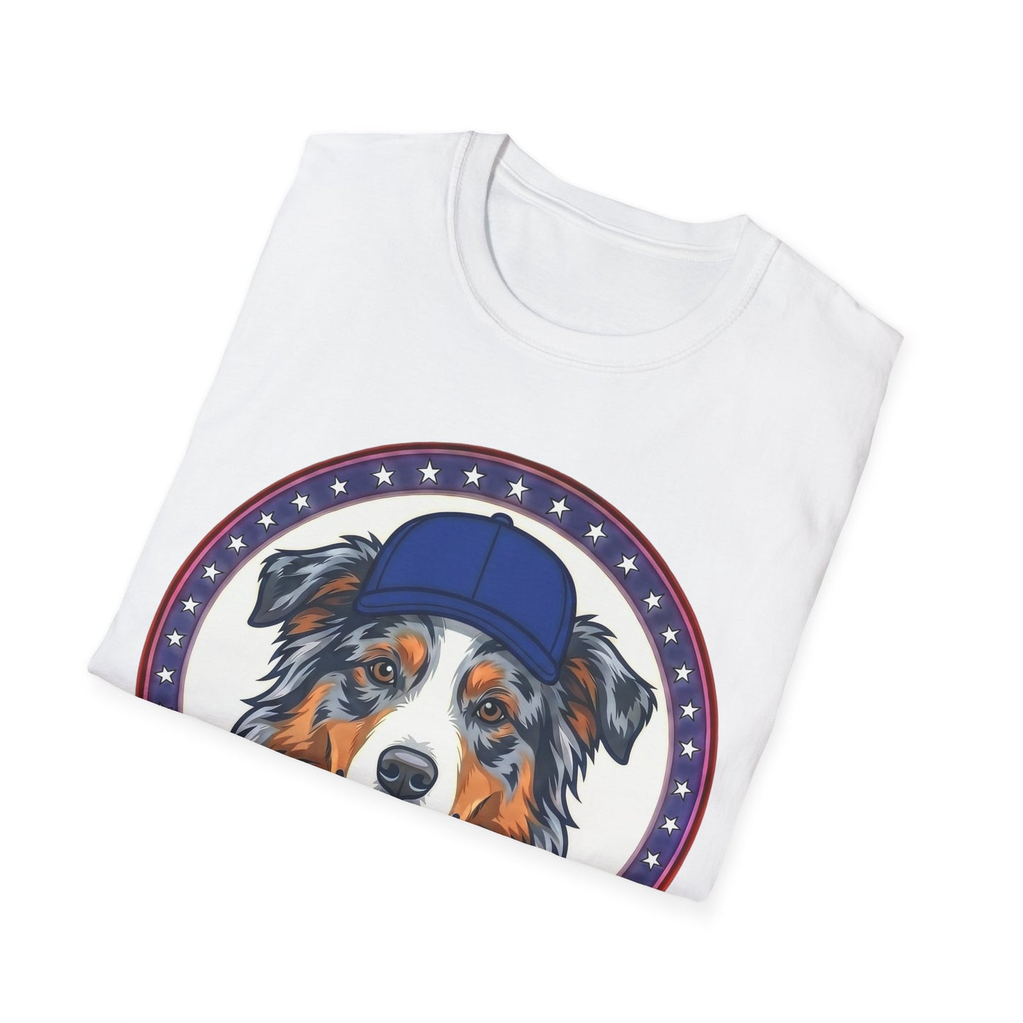 Australian Shepherds for Obama T-Shirt — Political Pro-Australian Shepherd Graphic Tee
