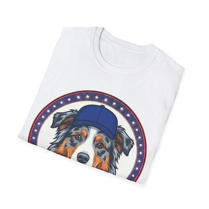 Australian Shepherds for Obama T-Shirt — Political Pro-Australian Shepherd Graphic Tee
