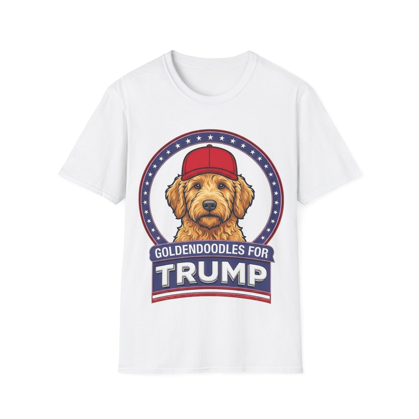Goldendoodles for Trump T-Shirt — Pro-Trump Dog Lover Tee