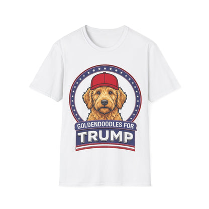 Goldendoodles for Trump T-Shirt — Pro-Trump Dog Lover Tee